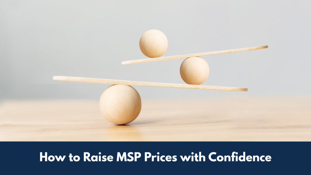 balancing for MSP pricing